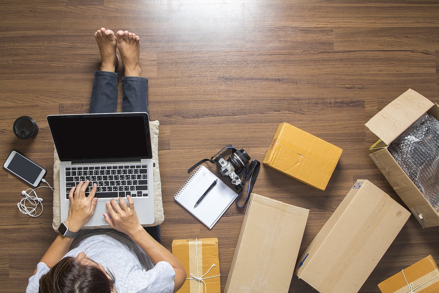 webshop logisztika